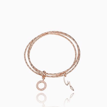 bracciale con ciondoli, GAT37 | LC03/ROSE bracciale con ciondoli, GAT37 | LC03/ROSE